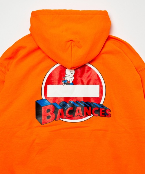 BEAVER（ビーバー）の「BACANCES ALL INCLUSIVE/バカンスオールインクルーシブ　BC HOODIE BONGMAN BC012208（パーカー・メンズ・ブラック/グレー/オレンジ・MEDIUM/LARGE/X-LARGE）」の7枚目の写真