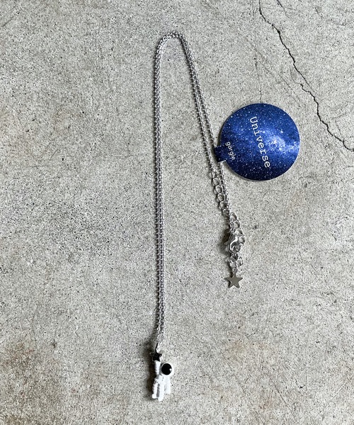 gargle（ガーグル）の「gargle ガーグル:宇宙シリーズ　星をつかむ宇宙飛行士　ネックレス（ネックレス・レディース・シルバー/ゴールド・FREE）」の3枚目の写真