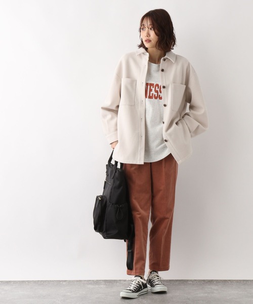 セール】軽やかストレッチシャツブルゾン/281689（ブルゾン）｜GLOBAL