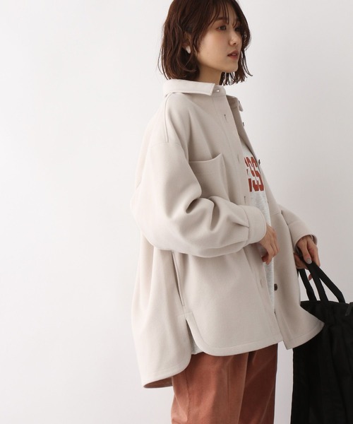 PERUGATES サイズ１です GLOBAL WORK（グローバルワーク）の「軽やかストレッチシャツブルゾン