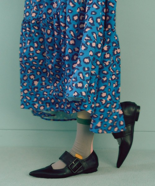 manana suerte（マニャーナスエルテ）の「ポインテッドトゥストラップシューズ（パンプス・レディース・ブラック・L/M）」の16枚目の写真