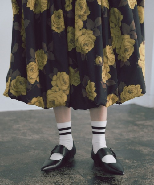 manana suerte（マニャーナスエルテ）の「ポインテッドトゥストラップシューズ（パンプス・レディース・ブラック・L/M）」の12枚目の写真