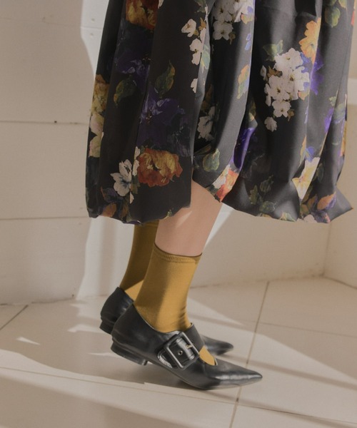 manana suerte（マニャーナスエルテ）の「ポインテッドトゥストラップシューズ（パンプス・レディース・ブラック・L/M）」の21枚目の写真