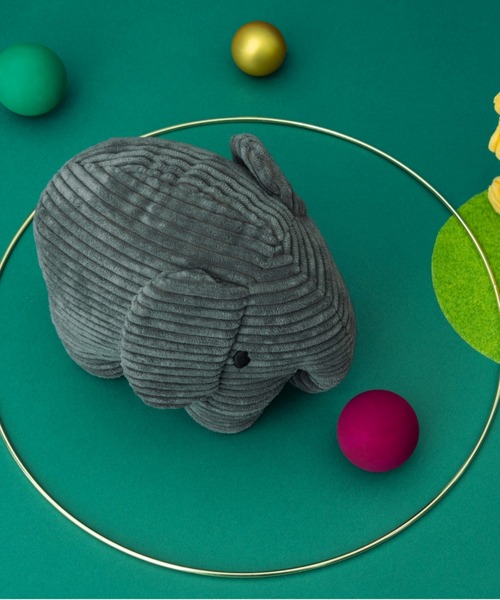 BON TON TOYS/エレファント ぬいぐるみ コーデュロイ 20cm（おもちゃ