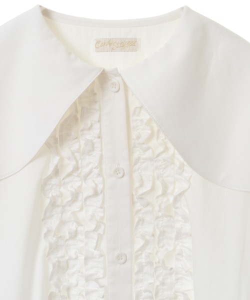 Candy Stripper（キャンディストリッパー）の「SYMPHONY FRILL ワンピース（ワンピース・レディース・オフホワイト/ライトブルー/ブラック・2）」の16枚目の写真