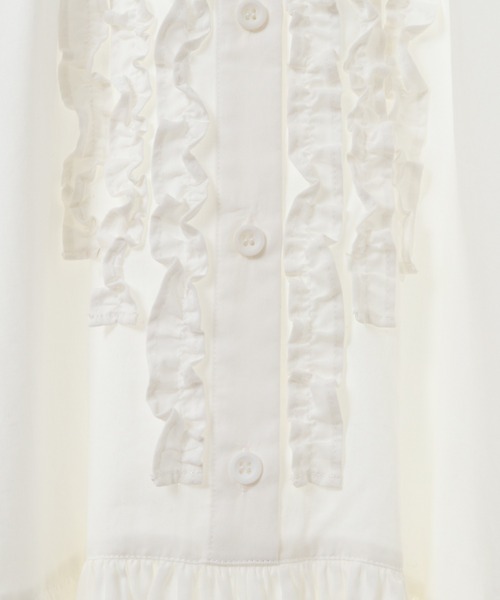 Candy Stripper（キャンディストリッパー）の「SYMPHONY FRILL ワンピース（ワンピース・レディース・オフホワイト/ライトブルー/ブラック・2）」の18枚目の写真