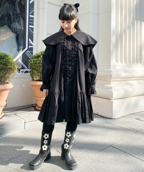 Candy Stripper（キャンディストリッパー）の「SYMPHONY FRILL ワンピース（ワンピース・レディース・オフホワイト/ライトブルー/ブラック・2）」の22枚目の写真