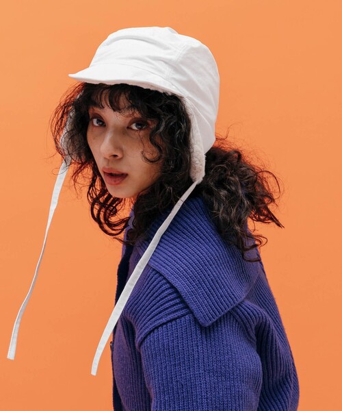 CITEN（シテン）の「＜CITEN＞ リバーシブル フライトキャップ