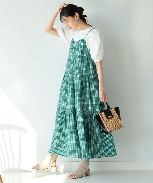 Ray BEAMS（レイビームス）の「Ray BEAMS / 柳 編み かごバッグ（かごバッグ・レディース・ブラック/オフホワイト/ブラウン・ONE SIZE）」の14枚目の写真