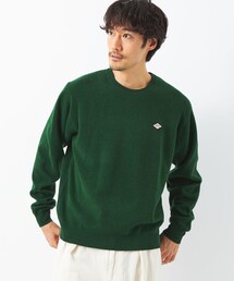 DANTON | ＜DANTON＞ロゴ クルーネック ニット(ニット/セーター)