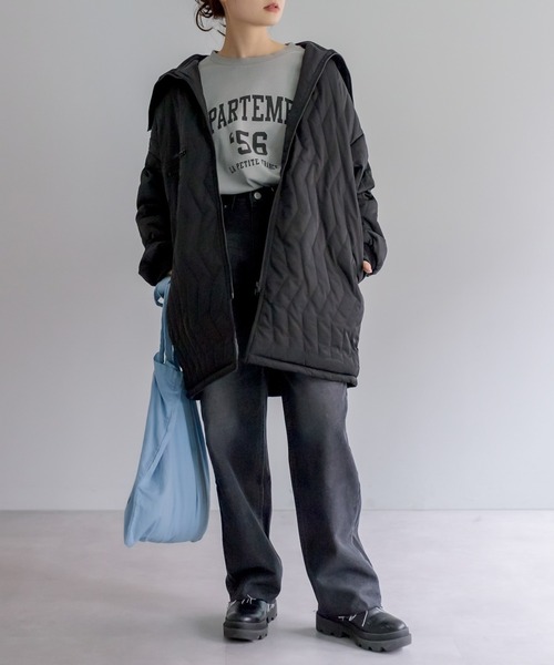 PUAL CE CIN（ピュアルセシン）の「ミリタリーキルティングライナー