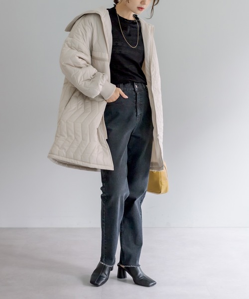 PUAL CE CIN（ピュアルセシン）の「ミリタリーキルティングライナー