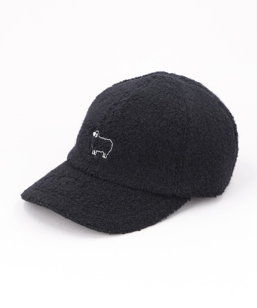 CA4LA（カシラ）の「SHEEP CAP（キャップ・メンズ・チャコールグレー/ブラック/ライトグレー・ONESIZE）」の10枚目の写真
