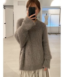 Stylevoice for xxx（スタイルヴォイスフォー）の「タートルネックファーニット（ニット/セーター）」