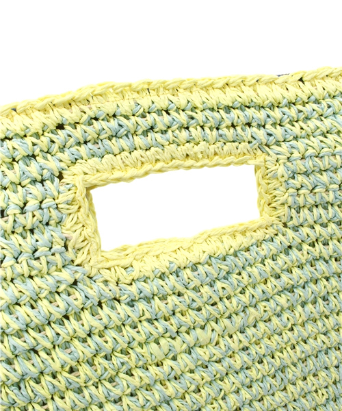 SHIPS for women（シップスフォーウィメン）の「★★ミックスクラッチ（クラッチバッグ・レディース・ホワイト/イエロー・ONE SIZE）」の7枚目の写真