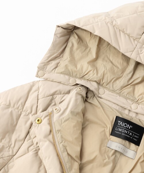 今季　アンフィーロ　TAION×UNFILO　キルティングダウン　コート UNFILO×TAION】2WAY キルティング コート （ダウンジャケット