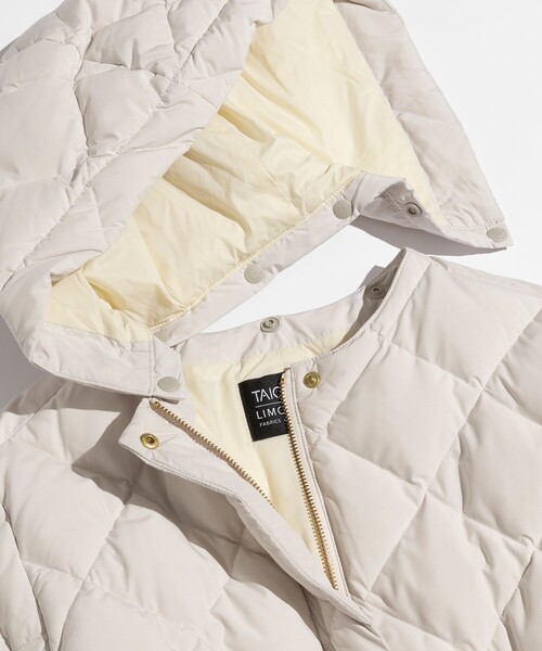 ＊*＊様 TAION✖️unfiloホワイトダウンジャケット TAION×UNFILO】2WAY キルティングダウン（ダウンジャケット/コート