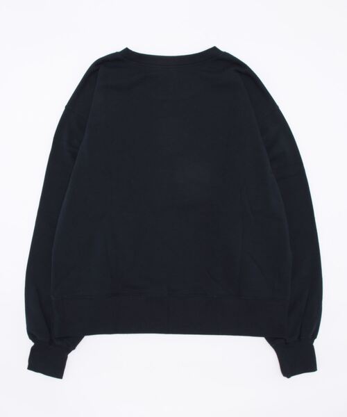 KOBE LETTUCE（コウベレタス）の「[ 裏起毛 ] 大人ロゴスウェットトップス（スウェット・レディース・グレー/ベージュ/ホワイト/ネイビー・FREE）」の12枚目の写真