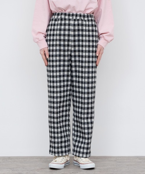 CHILD WOMAN(チャイルドウーマン)の「ギンガムJAQ イージーパンツ(その他パンツ・レディース・レッド/ブラック・36/38)」の19枚目の写真