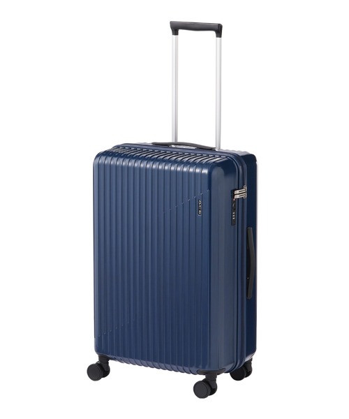 ACE（エース）の「クレスタ2 スーツケース 5～7泊 60Ｌ ストッパー付き 06937（スーツケース/キャリーバッグ・メンズ・ネイビー/シルバー/ホワイトゴールド/ブラック/ブロンズ・FREE）」の3枚目の写真