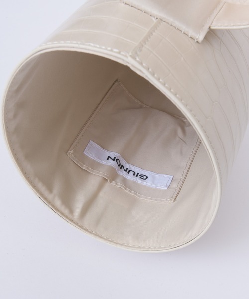GIUNON(ジウノン)の「Cylinder bag / シリンダーバッグ(ハンドバッグ・レディース・アイボリー/ブラック/ピンク・FREE)」の15枚目の写真