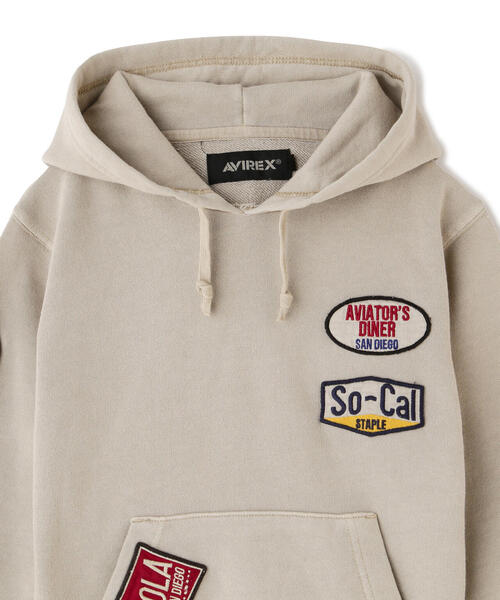 AVIREX(アヴィレックス)の「【KID'S/キッズ】LONG SLEEVE WEST COAST PULL OVER PARKA / 長袖 ウェストコースト プルオーバー パーカー / アヴィレックス / AVIREX(パーカー・キッズ・その他3/イエロー・100/120/140)」の17枚目の写真