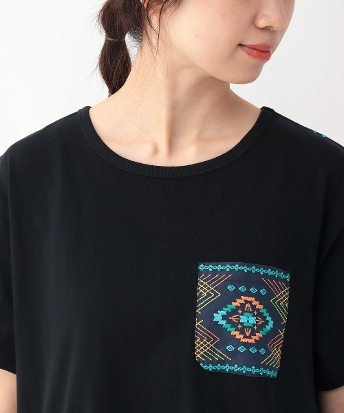 チチカカ(チチカカ)の「リメイク刺繍ワンピース(ワンピース・レディース・ブラック/ホワイト・FREE)」の12枚目の写真
