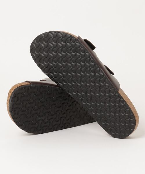 AAA+（サンエープラス）の「軽量 ダブルベルトサンダル スライドサンダル（サンダル・メンズ・ブラック/ホワイト系/ブラック系/ダークブラウン系/ダークブラウン/ホワイト・M/L/LL）」の7枚目の写真