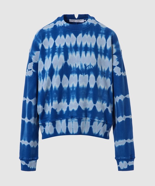 PROENZA SCHOULER（プロエンザ スクーラー）の「Tie Dye Sweatshirt（スウェット・レディース・ベージュ系その他/ブルー系その他・XS/S）」の2枚目の写真