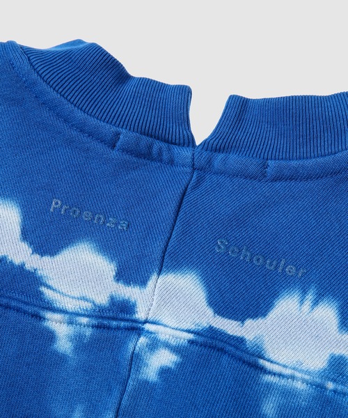 PROENZA SCHOULER（プロエンザ スクーラー）の「Tie Dye Sweatshirt（スウェット・レディース・ベージュ系その他/ブルー系その他・XS/S）」の5枚目の写真