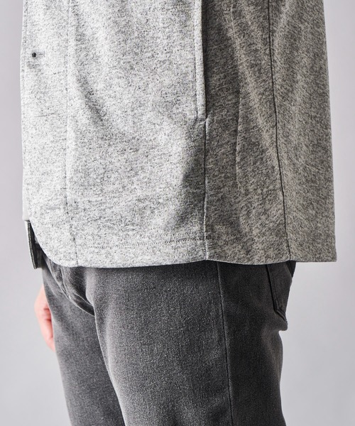 TETE HOMME（テットオム）の「アーサー天竺カットジャケット（テーラードジャケット・メンズ・チャコールグレー/ライトグレー/ベージュ/ネイビー/グレー/サックスブルー系・MEDIUM/LARGE/X-LARGE/XX-LARGE）」の21枚目の写真