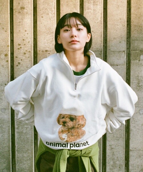 超人気新品 FREAK'S STORE（フリークスストア）の「SAUVENIR×Animal Planet トップス