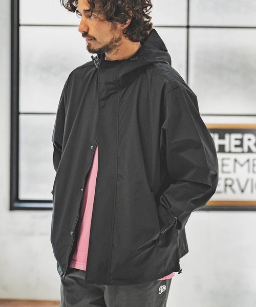 1minute 1second(ワンミニットワンセカンド)の「mj9099-ECWAC JKT with heart アウトドアジャケット(ナイロンジャケット・メンズ・ブラック/カーキ・XL/L/M/S)」の8枚目の写真