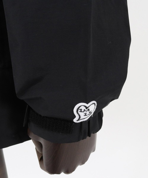 1minute 1second(ワンミニットワンセカンド)の「mj9099-ECWAC JKT with heart アウトドアジャケット(ナイロンジャケット・メンズ・ブラック/カーキ・XL/L/M/S)」の18枚目の写真
