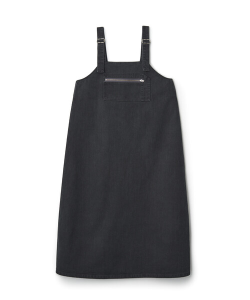 DANTON（ダントン）の「WOMEN'S COTTON TWILL OVERALLS SKIRT
