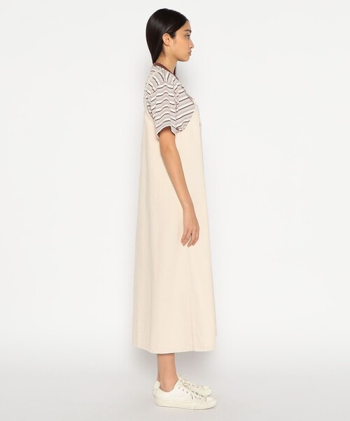 DANTON（ダントン）の「WOMEN'S COTTON TWILL OVERALLS SKIRT