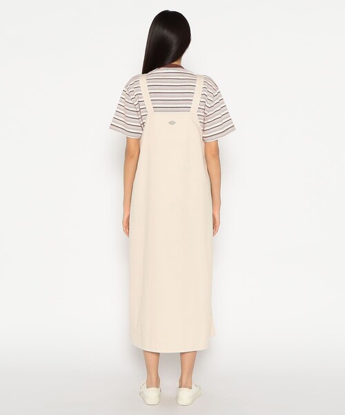 DANTON（ダントン）の「WOMEN'S COTTON TWILL OVERALLS SKIRT