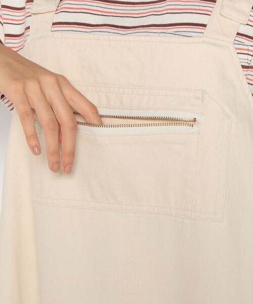 DANTON（ダントン）の「WOMEN'S COTTON TWILL OVERALLS SKIRT