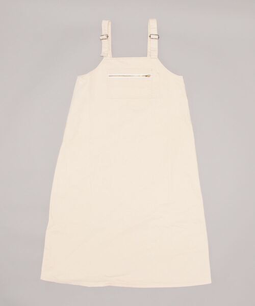 DANTON（ダントン）の「WOMEN'S COTTON TWILL OVERALLS SKIRT