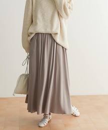 URBAN RESEARCH DOORS | テンセルレーヨンギャザースカート(スカート)