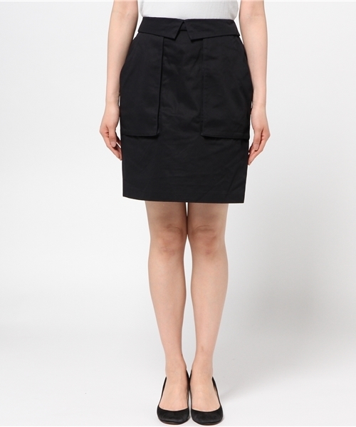 mystic（ミスティック）の「ビッグポケットSK（スカート・レディース・カーキ/ベージュ/ネイビー・ﾌﾘ-）」の4枚目の写真