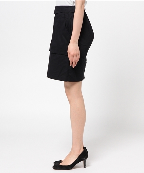 mystic（ミスティック）の「ビッグポケットSK（スカート・レディース・カーキ/ベージュ/ネイビー・ﾌﾘ-）」の5枚目の写真