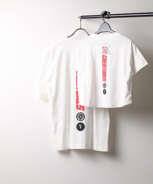 FRANKLIN & MARSHALL(フランクリンマーシャル)の「■SIXSENCERECORD×FRANKLIN & MARSHALL■親子ペア Tシャツ(Tシャツ/カットソー・メンズ・ブルー/グリーン/レッド・FREE)」の4枚目の写真