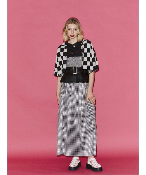 jouetie(ジュエティ)の「プリーツワイドベルト(ベルト・レディース・ブラック/インディゴブルー・FREE)」の5枚目の写真