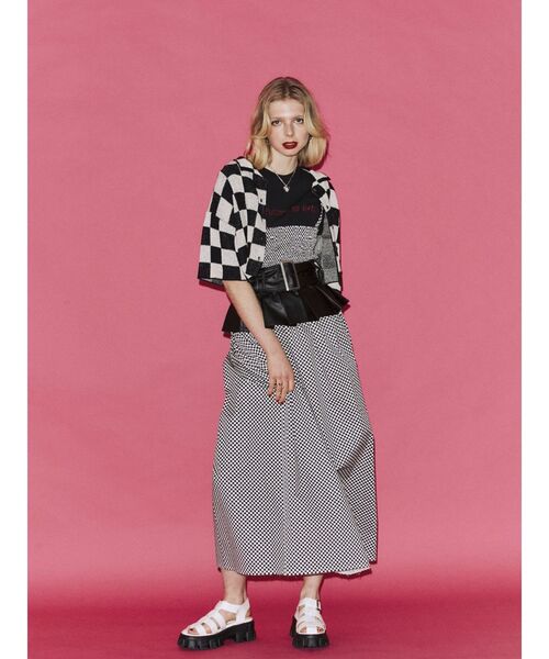 jouetie(ジュエティ)の「プリーツワイドベルト(ベルト・レディース・ブラック/インディゴブルー・FREE)」の6枚目の写真