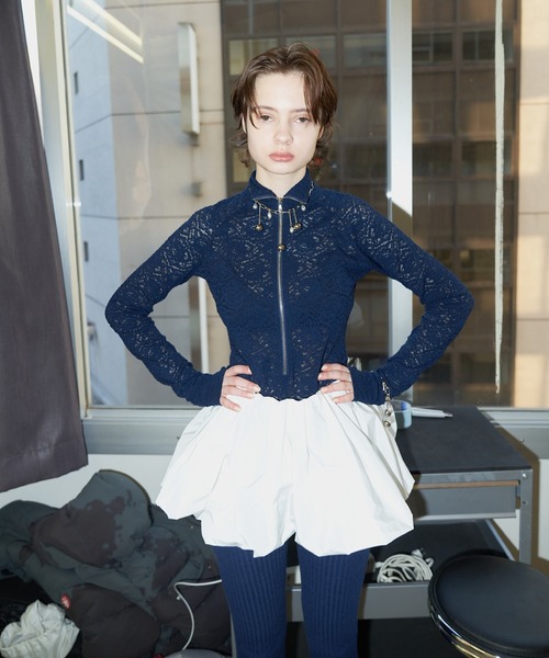 igi（イジ）の「drop charm choker/ドロップチャームチョーカー（チョーカー・レディース・ホワイト/シルバー・FREE）」の20枚目の写真