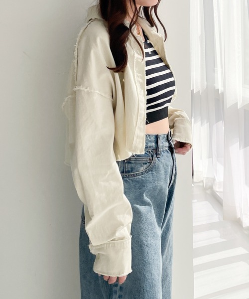 Heather（ヘザー）の「カップ付きアソートクロップドタンクトップ