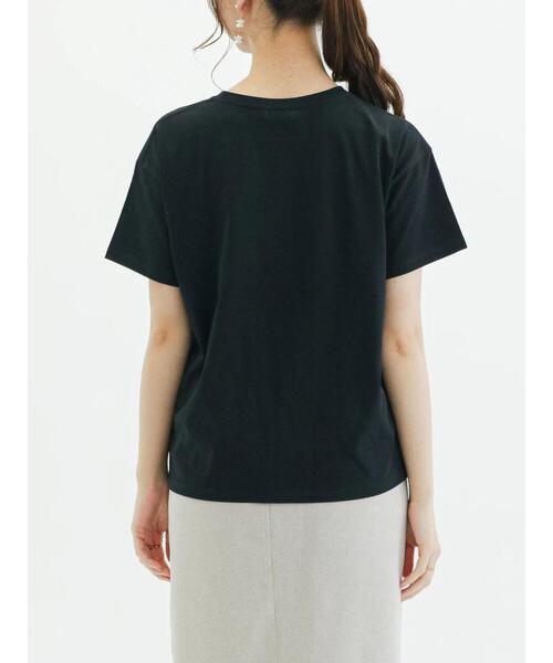 Te chichi（テチチ）の「ロゴプリントTシャツ（Tシャツ/カットソー・レディース・オフホワイト/ブルー/ブラック・ﾌﾘ-）」の17枚目の写真