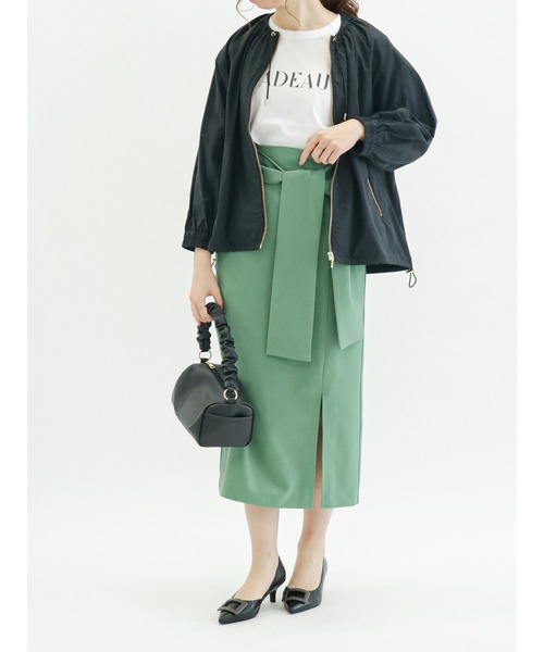 Te chichi（テチチ）の「ロゴプリントTシャツ（Tシャツ/カットソー・レディース・オフホワイト/ブルー/ブラック・ﾌﾘ-）」の6枚目の写真