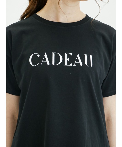 Te chichi（テチチ）の「ロゴプリントTシャツ（Tシャツ/カットソー・レディース・オフホワイト/ブルー/ブラック・ﾌﾘ-）」の15枚目の写真